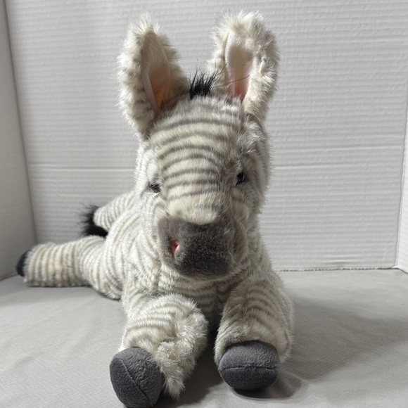 Zelda the Plush Zebra by Douglas The Cuddle Toy Striped Pattern Soft Huggable - Picture 1 of 10
